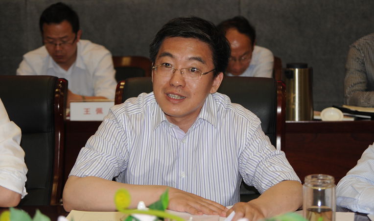 淮北市副市長朱浩東發表講話