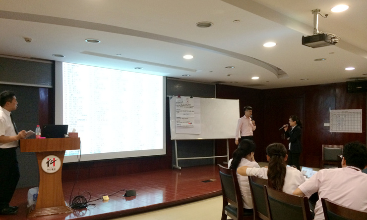 培訓(xùn)中,現(xiàn)場(chǎng)互動(dòng)