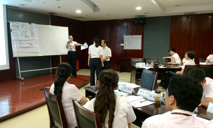 培訓(xùn)中,現(xiàn)場(chǎng)互動(dòng)