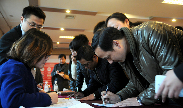 開盤選房開始,客戶確認選購商鋪